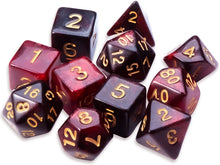 Load image into Gallery viewer, DND Dice Sets - 2 X 11 Polyhedral Dice (22pcs) for Dungeons and Dragons, Role Playing Table Game.