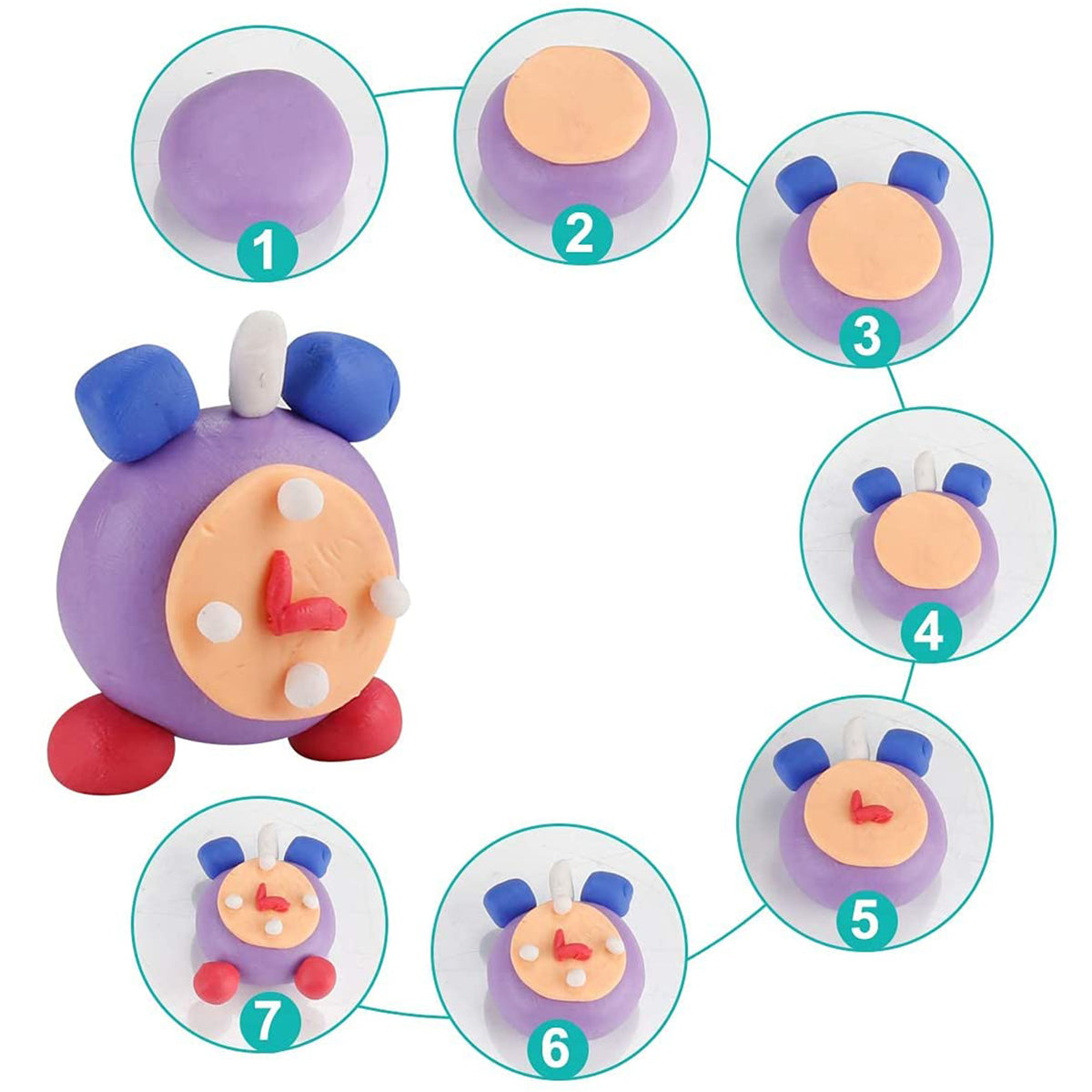 How to bake soft clay？ ifergoo