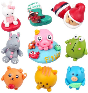 ifergoo Polymer Clay, 32 Colors Oven Bake Modelling Clay, DIY Colored Clay Kit with Modeling Tools, Tutorials and Accessories