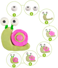 Load image into Gallery viewer, Polymer Clay, ifergoo 50 Colors Oven Bake Clay Kit, 5 Modeling Tools, Accessories and Project Booklet, Non-Toxic DIY Craft Modeling Clay for Kids and Beginners
