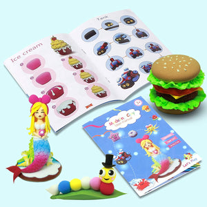 ifergoo Modeling Clay, 24 Colors Air Dry Clay Best Gift for Kids, Super Light Magic Clay with Sculpting Tools and Project, No-Sticky and Non-Toxic