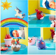 Load image into Gallery viewer, Polymer Clay, 62 Color Oven Bake Modeling Clay DIY Art Craft Kit Set with 50 Blocks 20g and 12 Blocks 12g, Safe and Nontoxic Ideal Toy Gift for Girls and Boys
