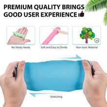 Load image into Gallery viewer, Polymer Clay, ifergoo 50 Colors Oven Bake Clay Kit, 5 Modeling Tools, Accessories and Project Booklet, Non-Toxic DIY Craft Modeling Clay for Kids and Beginners
