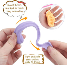 Load image into Gallery viewer, ifergoo Modeling Clay, 24 Colors Air Dry Clay Best Gift for Kids, Super Light Magic Clay with Sculpting Tools and Project, No-Sticky and Non-Toxic
