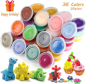 ifergoo Modeling Clay, 24 Colors Air Dry Clay Best Gift for Kids, Super Light Magic Clay with Sculpting Tools and Project, No-Sticky and Non-Toxic